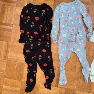 Kyte Baby Long Sleeve Pajamas set of 4 pairs, size 3T